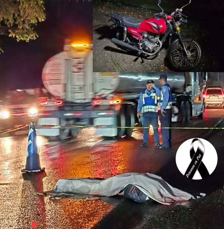 Muerto accidente de tránsito Cortés