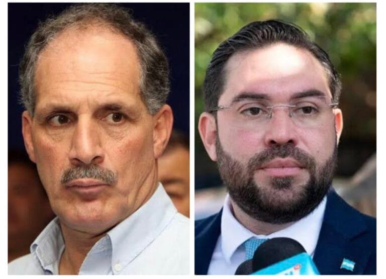 Nazry Asfura y Jorge Calix