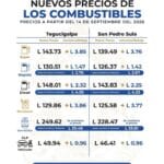 PRECIOS COMBUSTIBLES