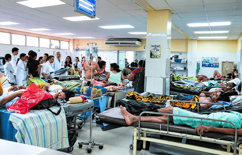 Paro y pacientes