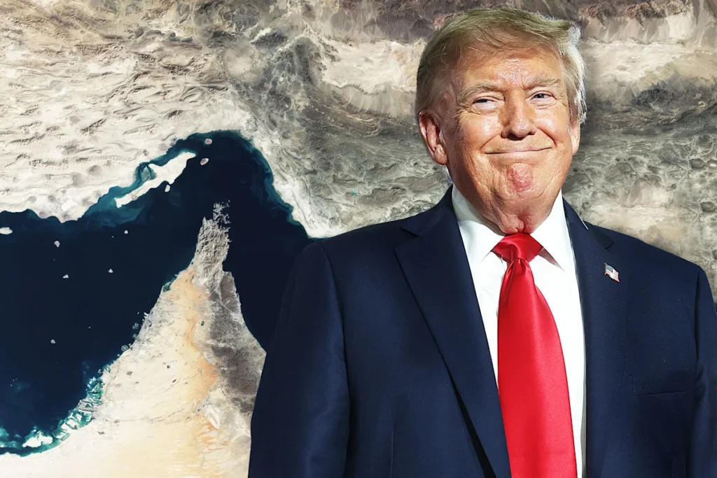 Trump busca cambiar el nombre del Estrecho de Ormuz